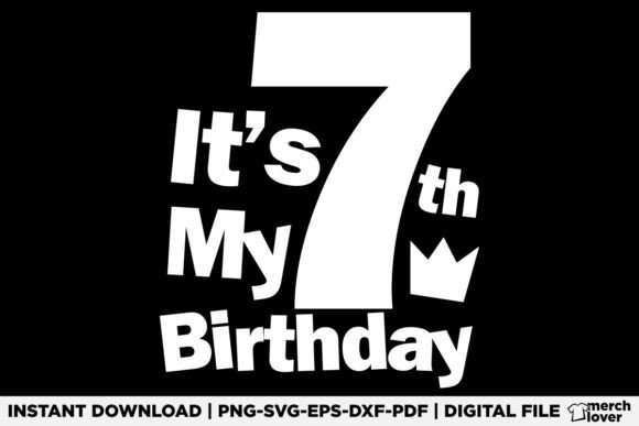 Bruh It s My 7th Birthday Graphics T-Shirt Designs