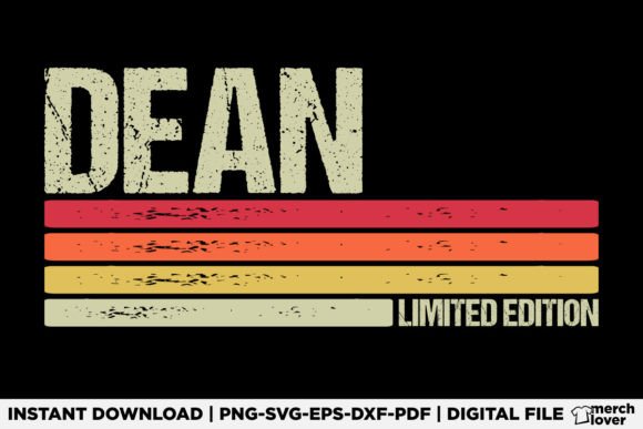 Dean Birthday Job Title T-Shirt Graphics