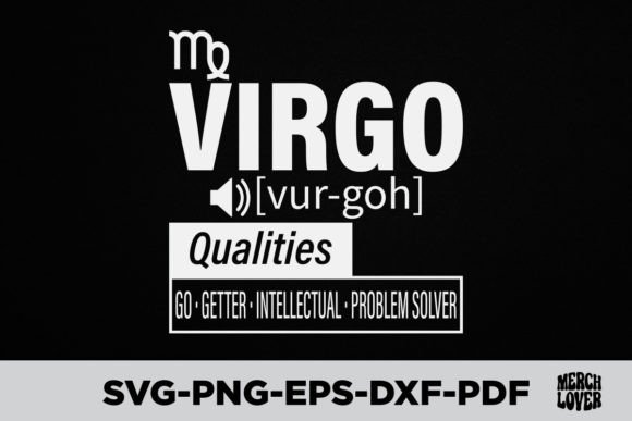 Virgo Zodiac Birthday T-Shirt Graphics