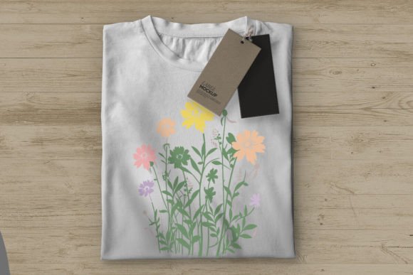 Wild Flowers 8: Graphics for T-Shirt Designs